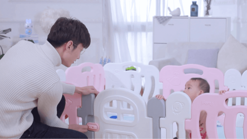 ifam兒童圍欄：無法可修飾的手