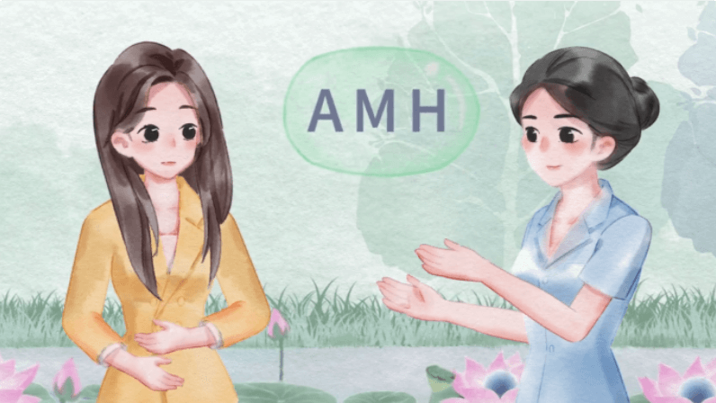 安圖生物：AMH檢測（水彩風）